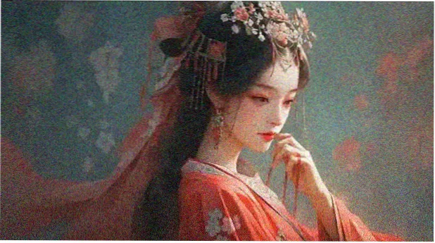 桃花影视热播古装剧长夜有桃花横幅海报